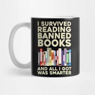 Funny Banned Books Art For Cool Read Banned Books Mug